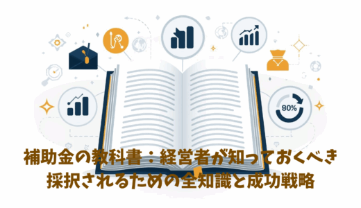 補助金の教科書：経営者が知っておくべき採択されるための全知識と成功戦略